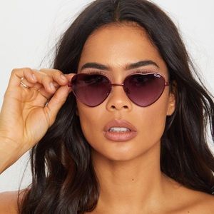 Quay Heart Sunnies